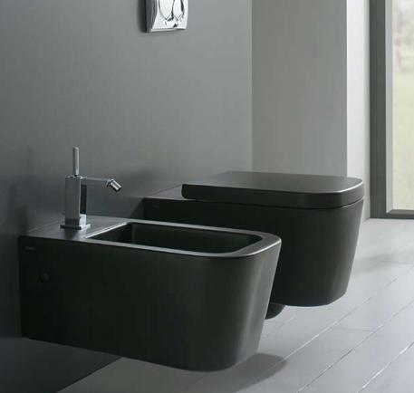 Sanitari sospesi STONE NERO 56X36 - GLOBO