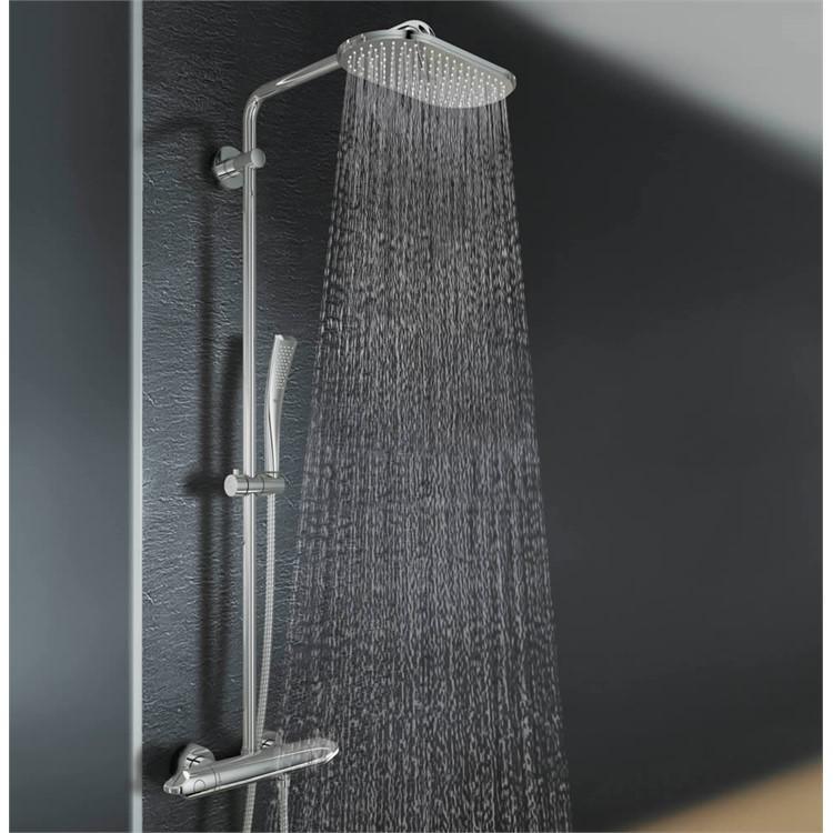 colonna doccia con termostatico e soffione ovale - VERIS 300 - GROHE