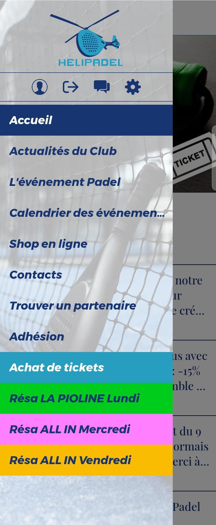 Réservez votre créneau de Padel à partir de demain 10h !