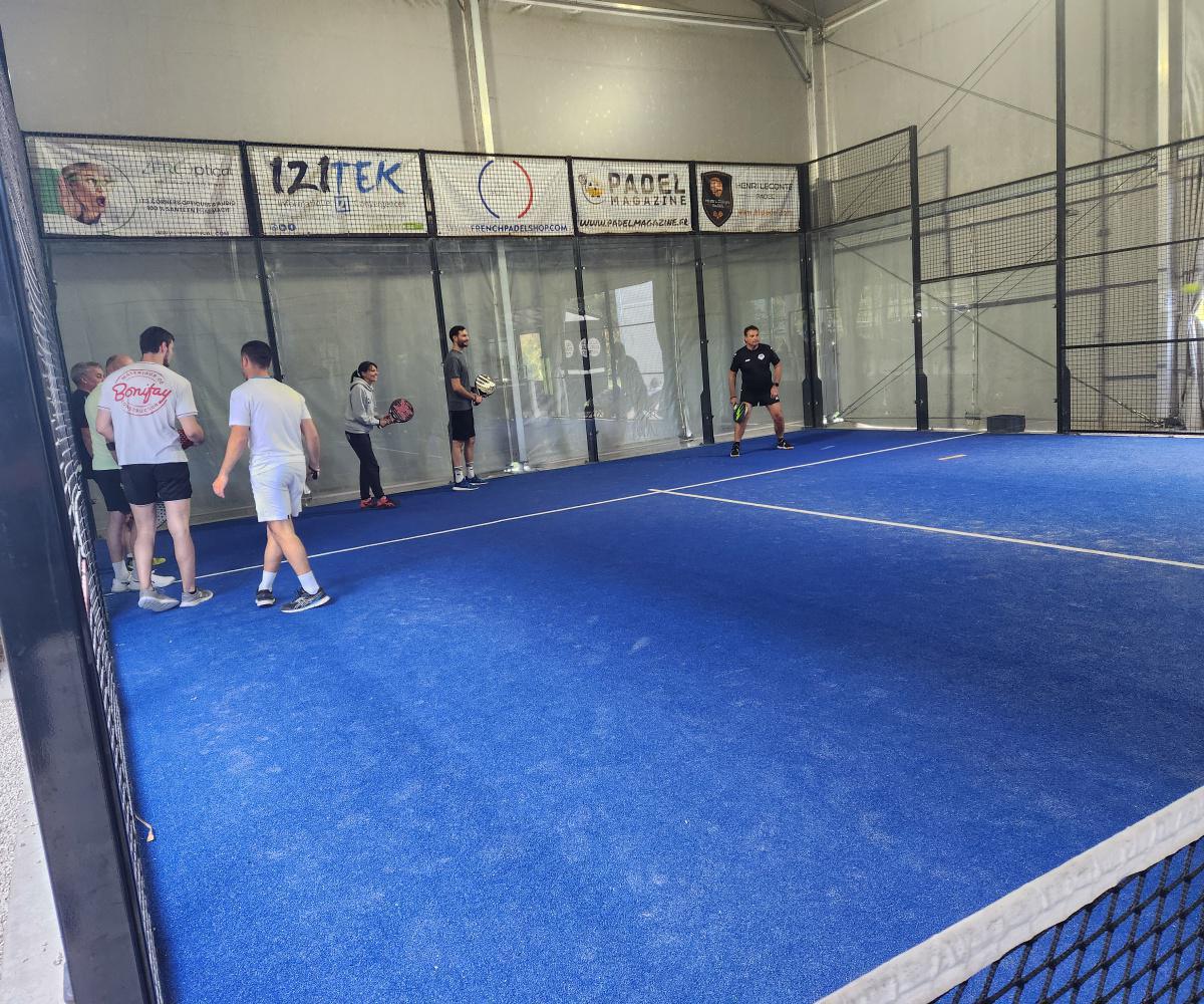 Événement Padel : Les adhérents étaient ravis et comblés