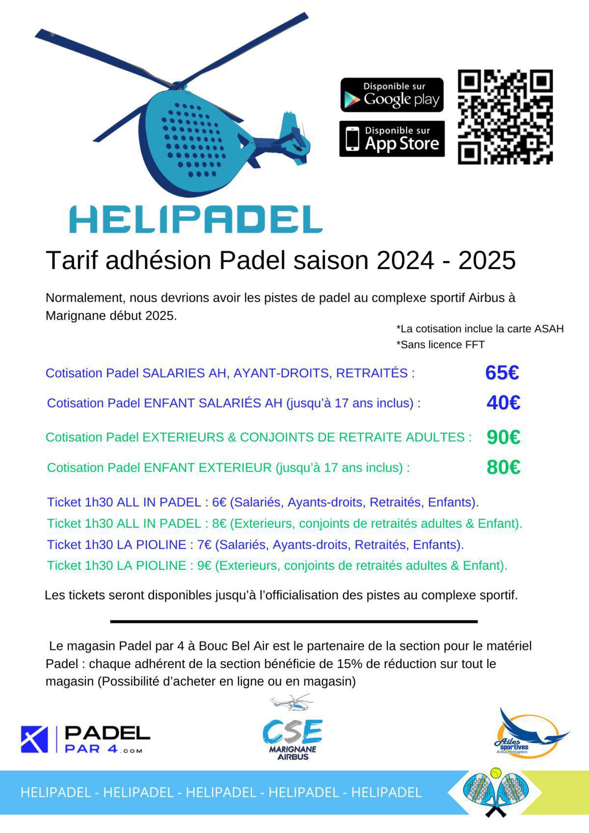 Adhésion ouverte pour la saison 2024 - 2025 !