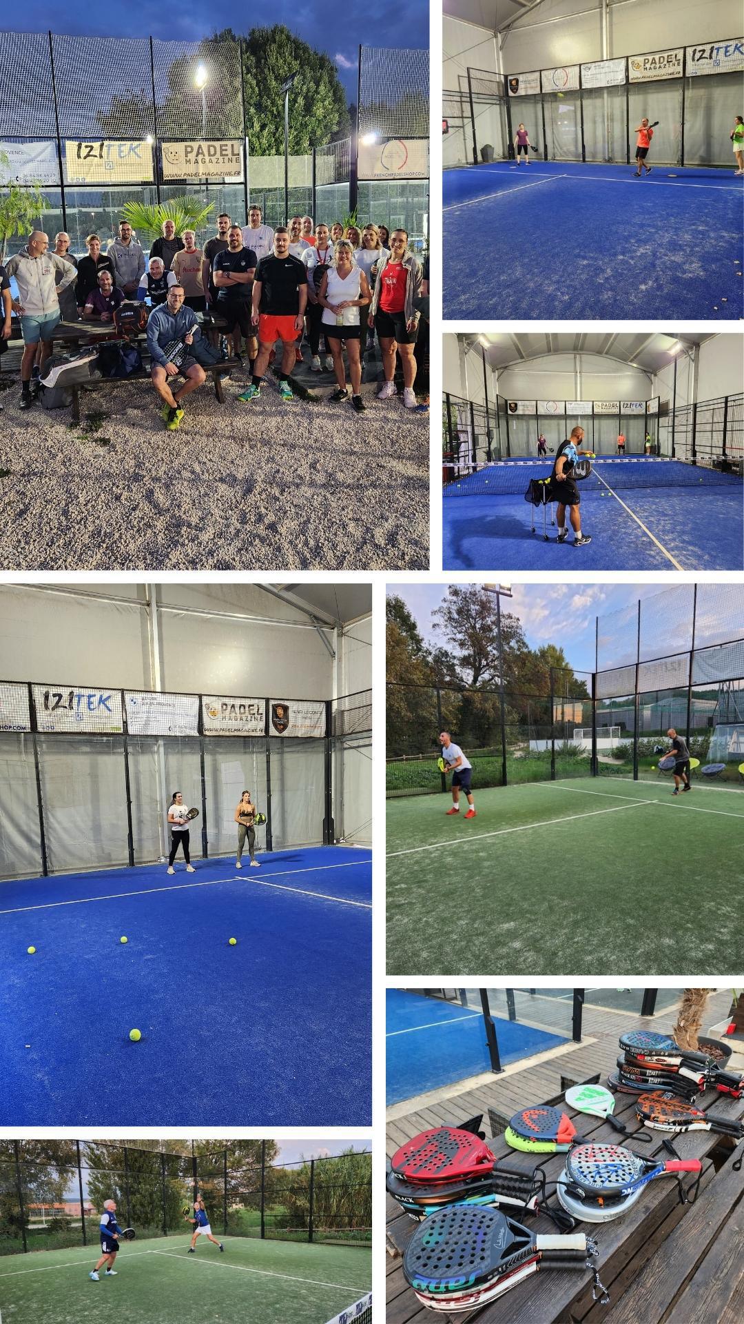 Partage et plaisir au Padel! Partage et plaisir au Padel!