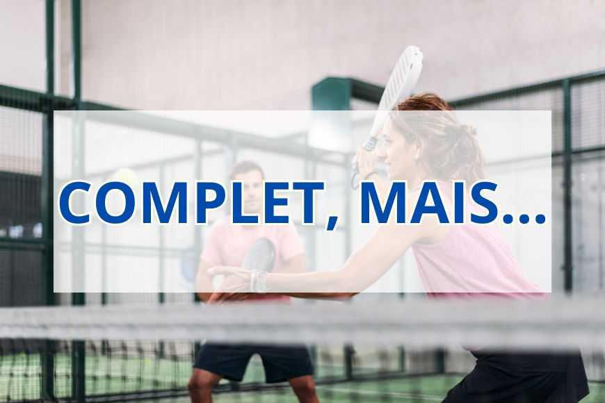 Événements de novembre complets, mais...