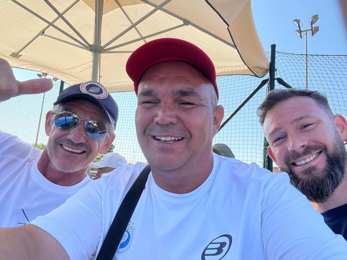 Greg & Titi en route pour la demie ! 💪🎾 Greg & Titi en route pour la demie ! 💪🎾