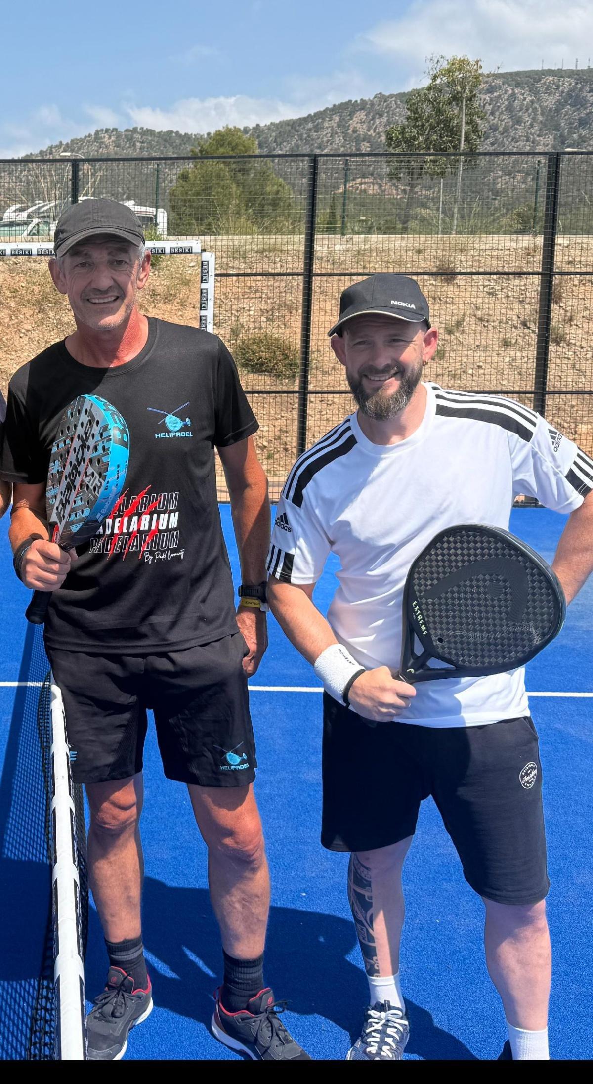 Greg & Titi en route pour la demie ! 💪🎾 Greg & Titi en route pour la demie ! 💪🎾