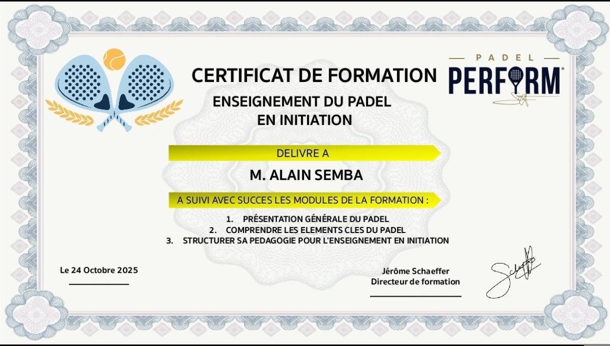 🎾 Alain et Alexandre : nos futurs profs de padel certifiés ! 🎾 Alain et Alexandre : nos futurs profs de padel certifiés !