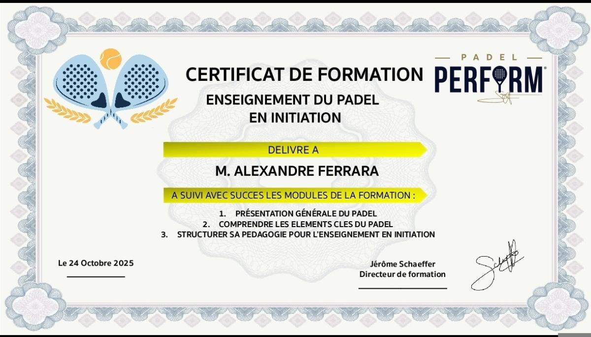 🎾 Alain et Alexandre : nos futurs profs de padel certifiés ! 🎾 Alain et Alexandre : nos futurs profs de padel certifiés !