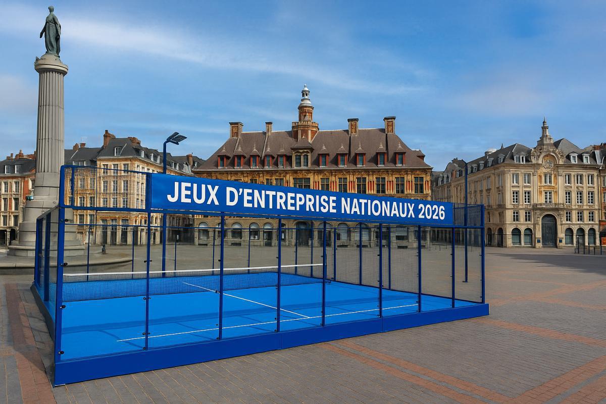 Le Padel présent aux Jeux Nationaux d’Entreprise 2026 !