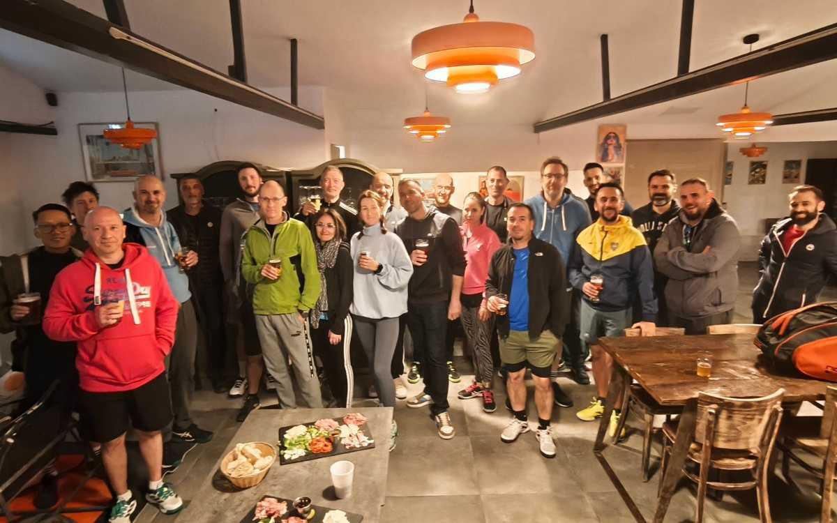 Session débutants : entre sport et (petit) incident !