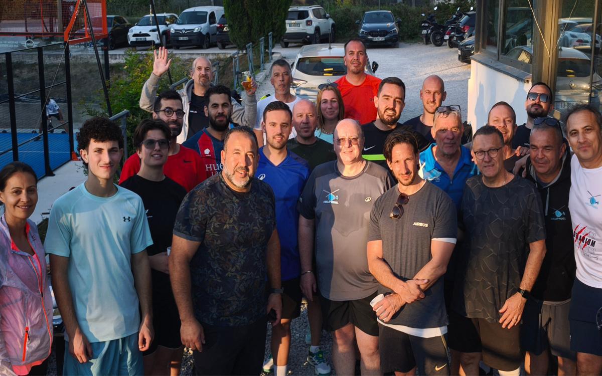 🎾 Superbe fin de journée pour notre événement débutants HELIPADEL ☀️ 🎾 Superbe fin de journée pour notre événement débutants HELIPADEL ☀️