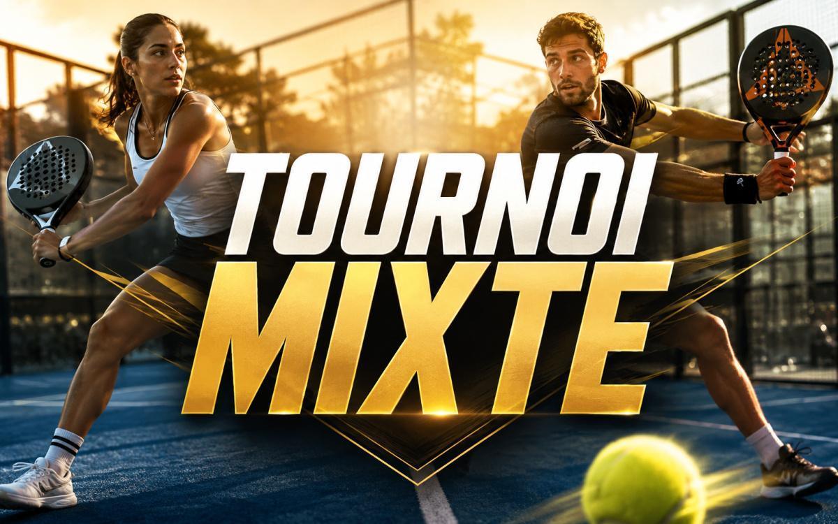 🎾 Tournoi mixte : rendez-vous ce soir !