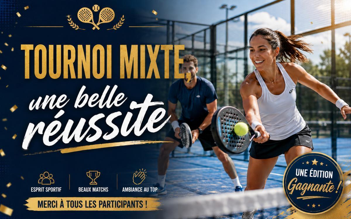 Tournoi mixte : bravo aux vainqueurs ! Tournoi mixte : bravo aux vainqueurs !