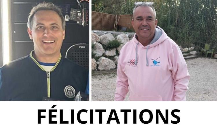 🎾 Alain et Alexandre : nos futurs profs de padel certifiés !