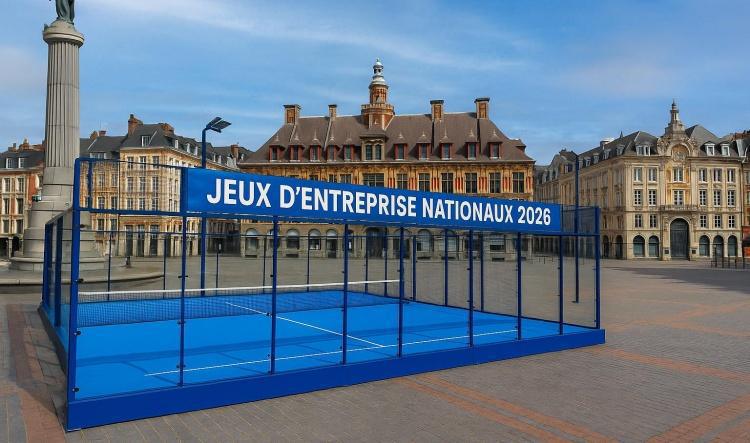 Le Padel présent aux Jeux Nationaux d’Entreprise 2026 !