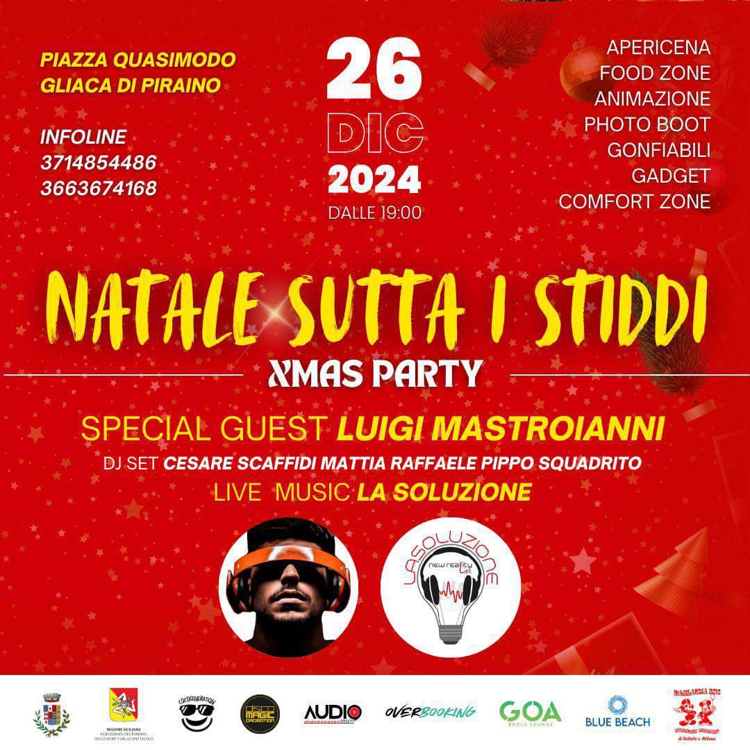 Natale Sutta I Stiddi - Xmas Party (inizio ore 19.00)