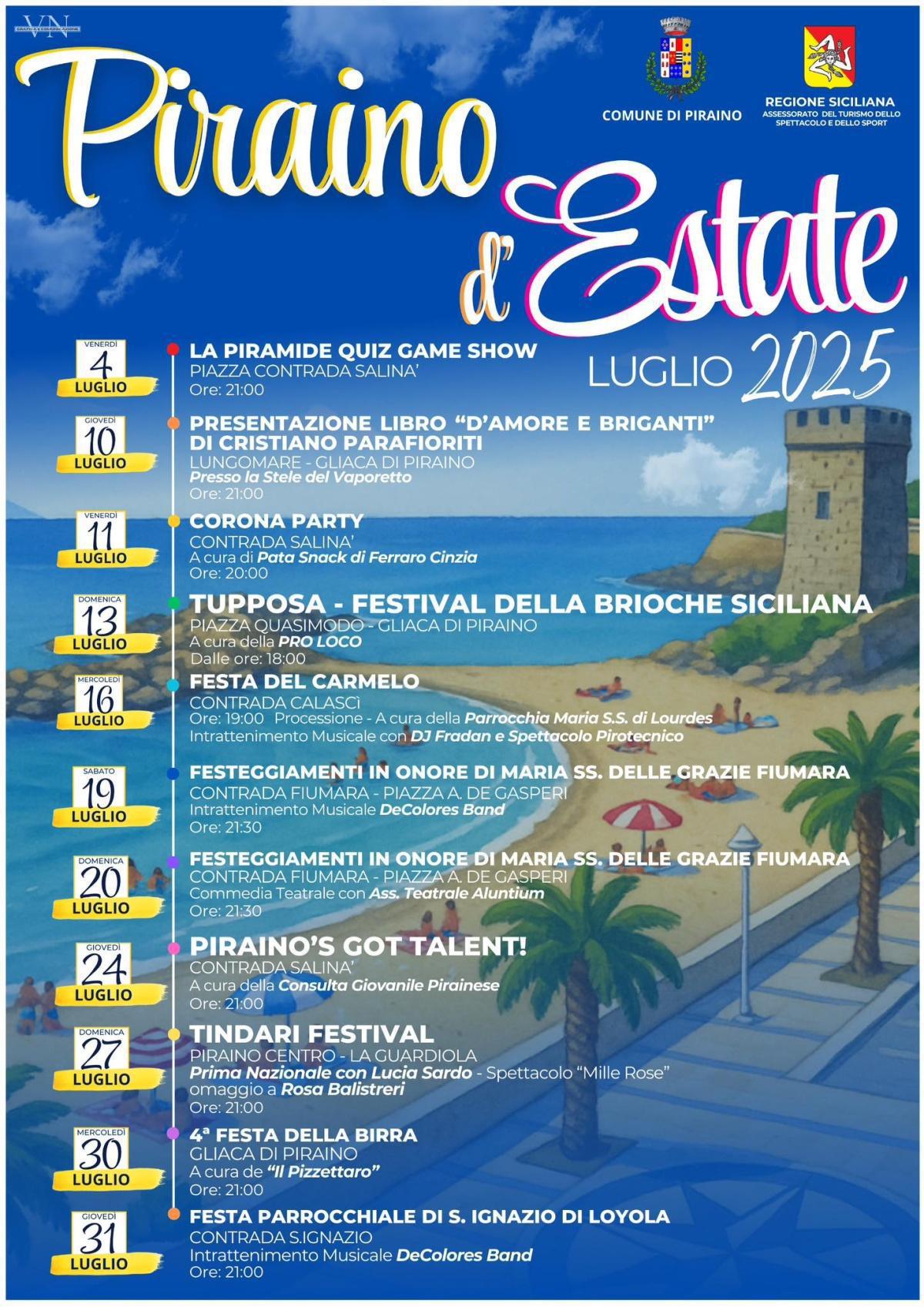 Piraino's Got Talent (start h. 21.00)