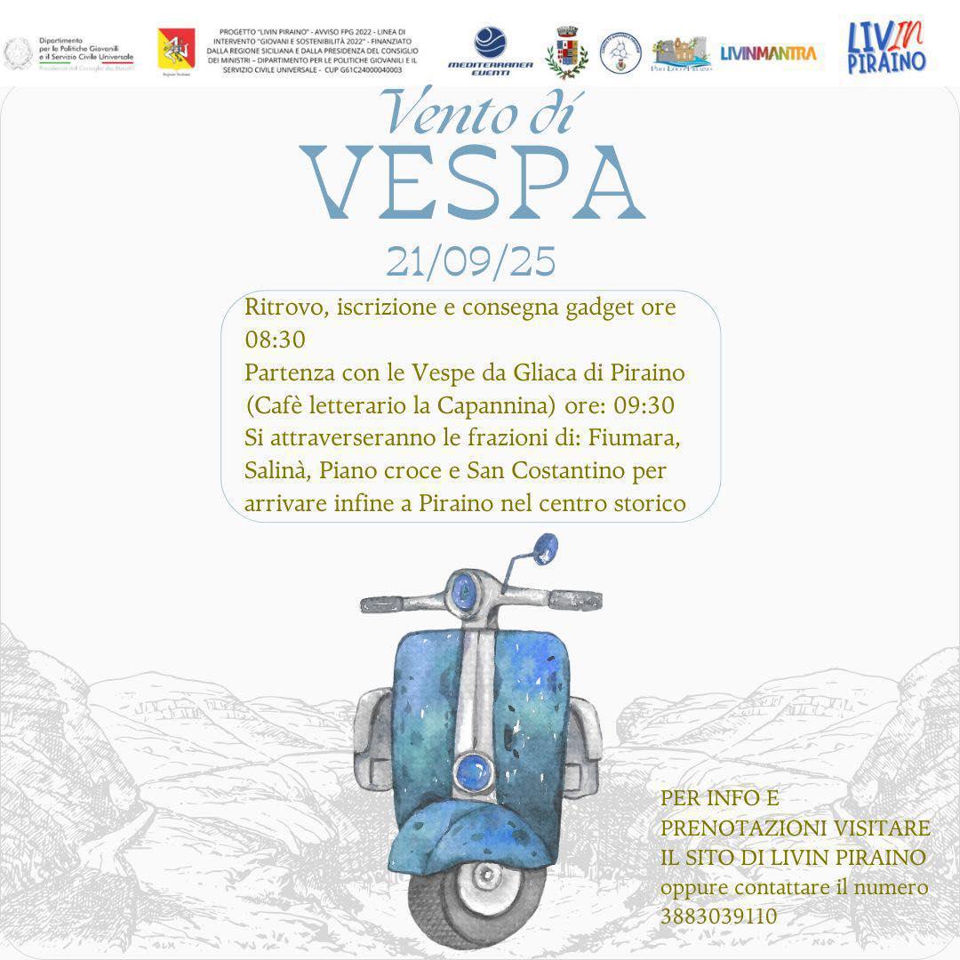Vento di Vespa (ritrovo ore 8.30)