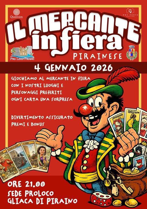 Il Mercante in Fiera ( Inizio ore 21:00)