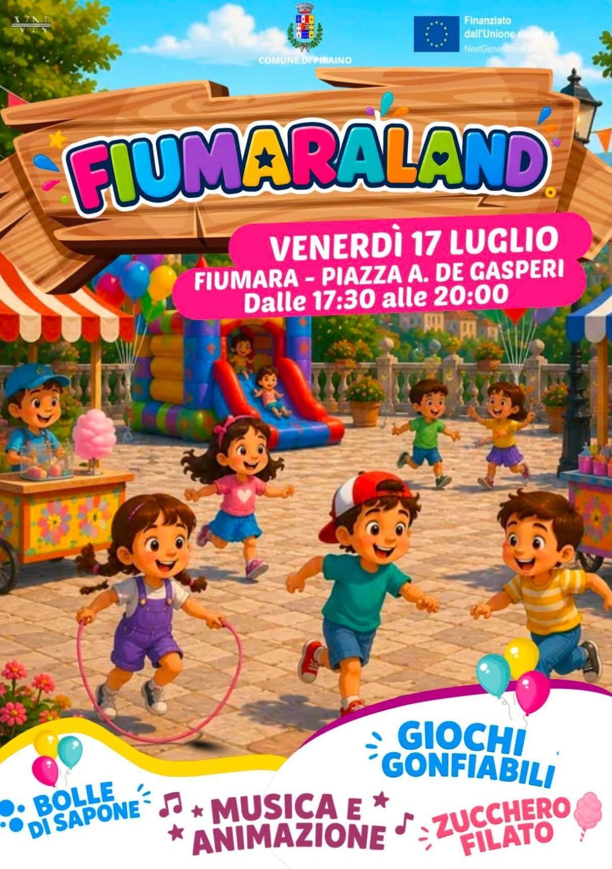 Fiumaraland (dalle ore 17.30 alle 20.00)