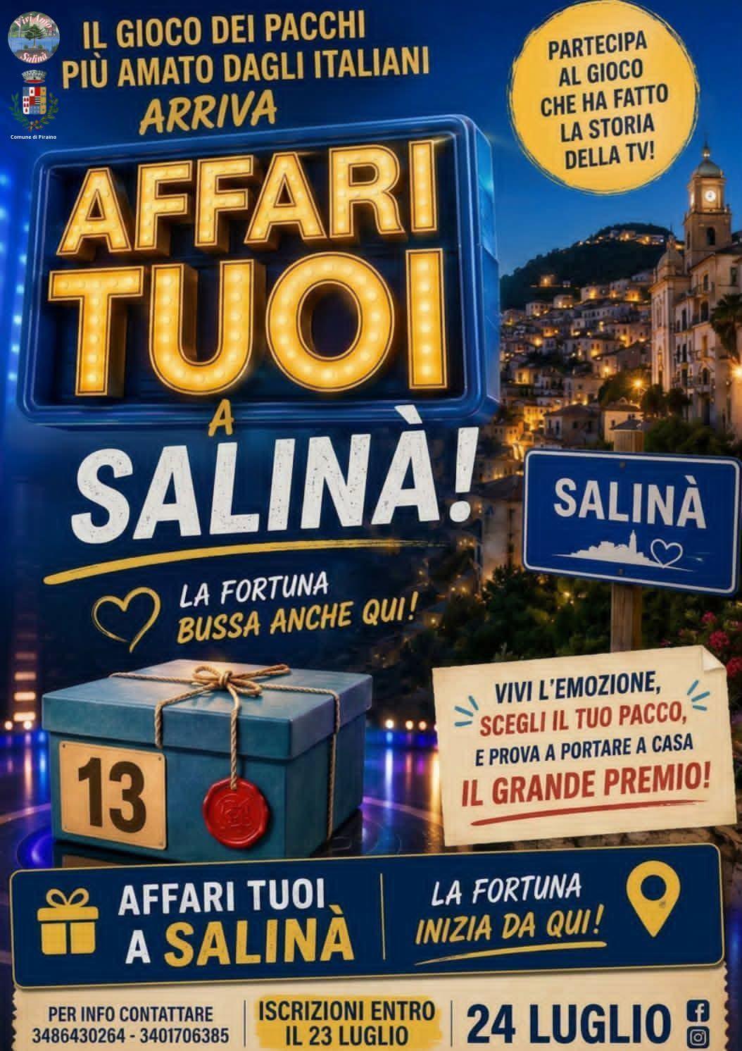 Affari Tuoi Piraino Edition (Inizio ore 21.00)