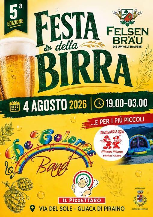 5^ Festa della Birra (a partire dalle ore 19:00)