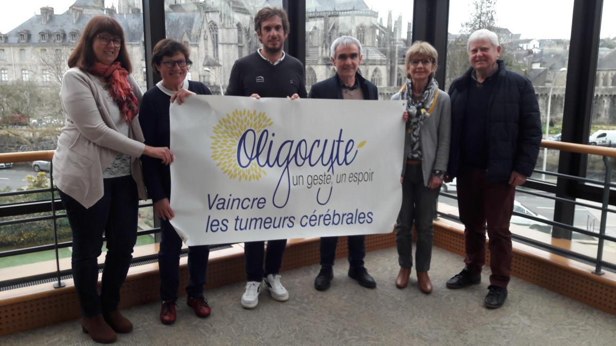 Oligocyte Bretagne Ouest : une association au message d'espoir pour vaincre les tumeurs cérébrales Oligocyte Bretagne Ouest : une association au message d'espoir pour vaincre les tumeurs cérébrales