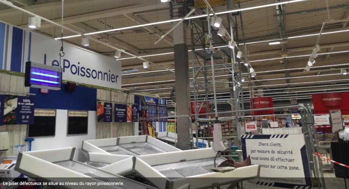 Liévin Carrefour a bien rouvert ce mardi à 17 heures mais la