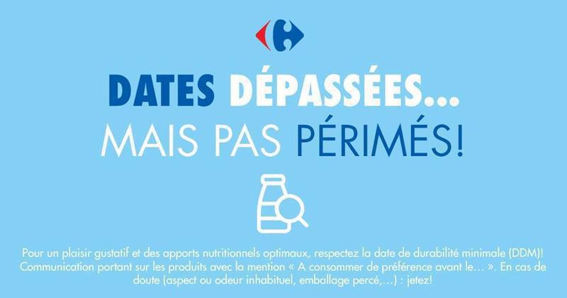 Carrefour Ose La Vente De Produits Dont La Date Est Depassee