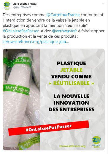 Épinglé par une association, Carrefour retire ses assiettes en plastique "réutilisables"