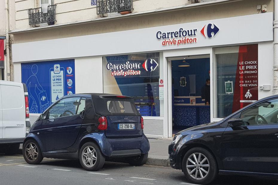 Carrefour va ouvrir à Paris un drive piéton robotisé ouvert 24h/24