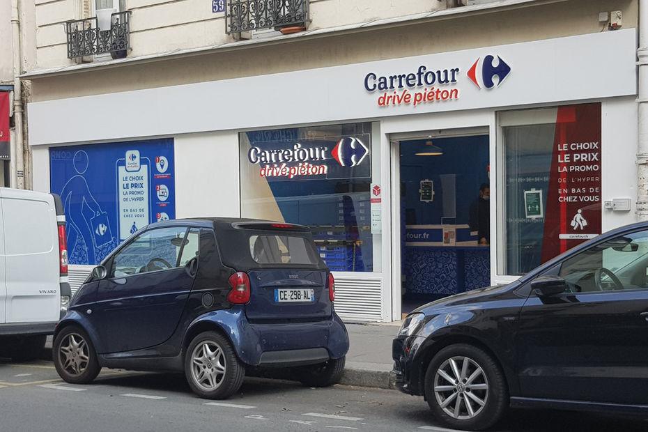 Carrefour va ouvrir à Paris un drive piéton robotisé ouvert 24h/24 Carrefour va ouvrir à Paris un drive piéton robotisé ouvert 24h/24