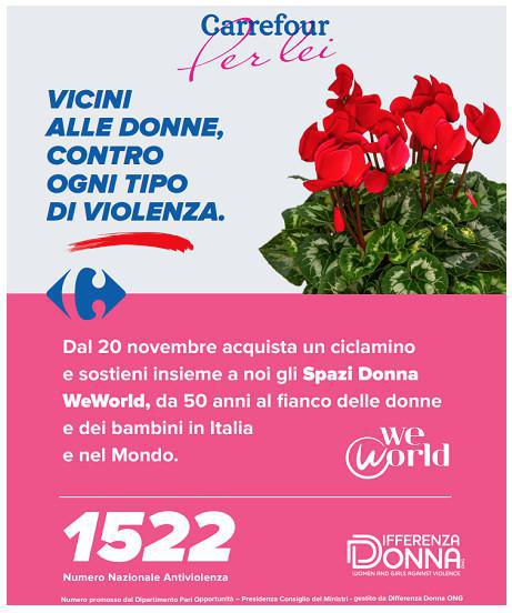 Violence faite aux femmes : Carrefour déploie une synergie en Italie