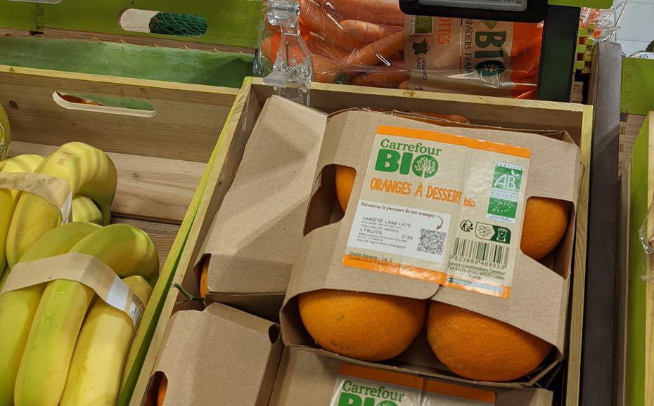Carrefour applique la blockchain à ses produits bio de marque propre Carrefour applique la blockchain à ses produits bio de marque propre