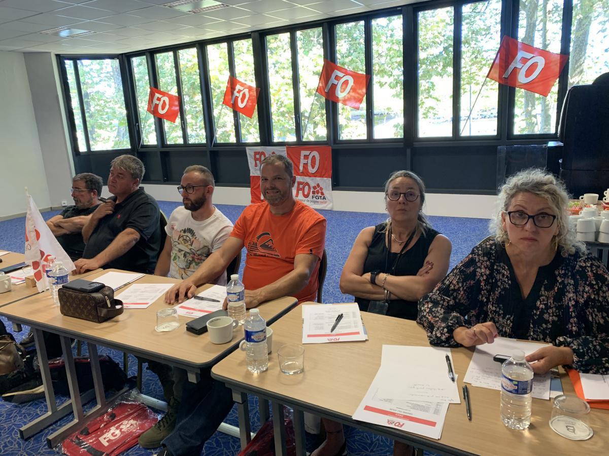 FO Carrefour Market fait son AG 2022 à Bayonne