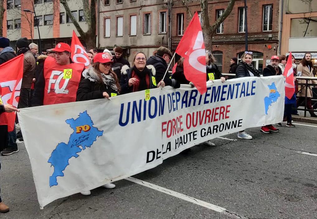 Mobilisation des adhérents FO Market du 31 janvier 2023 Mobilisation des adhérents FO Market du 31 janvier 2023