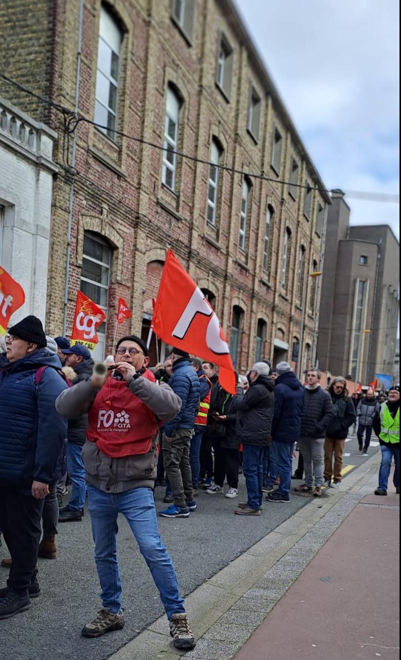 Mobilisation des adhérents FO Market du 31 janvier 2023 Mobilisation des adhérents FO Market du 31 janvier 2023