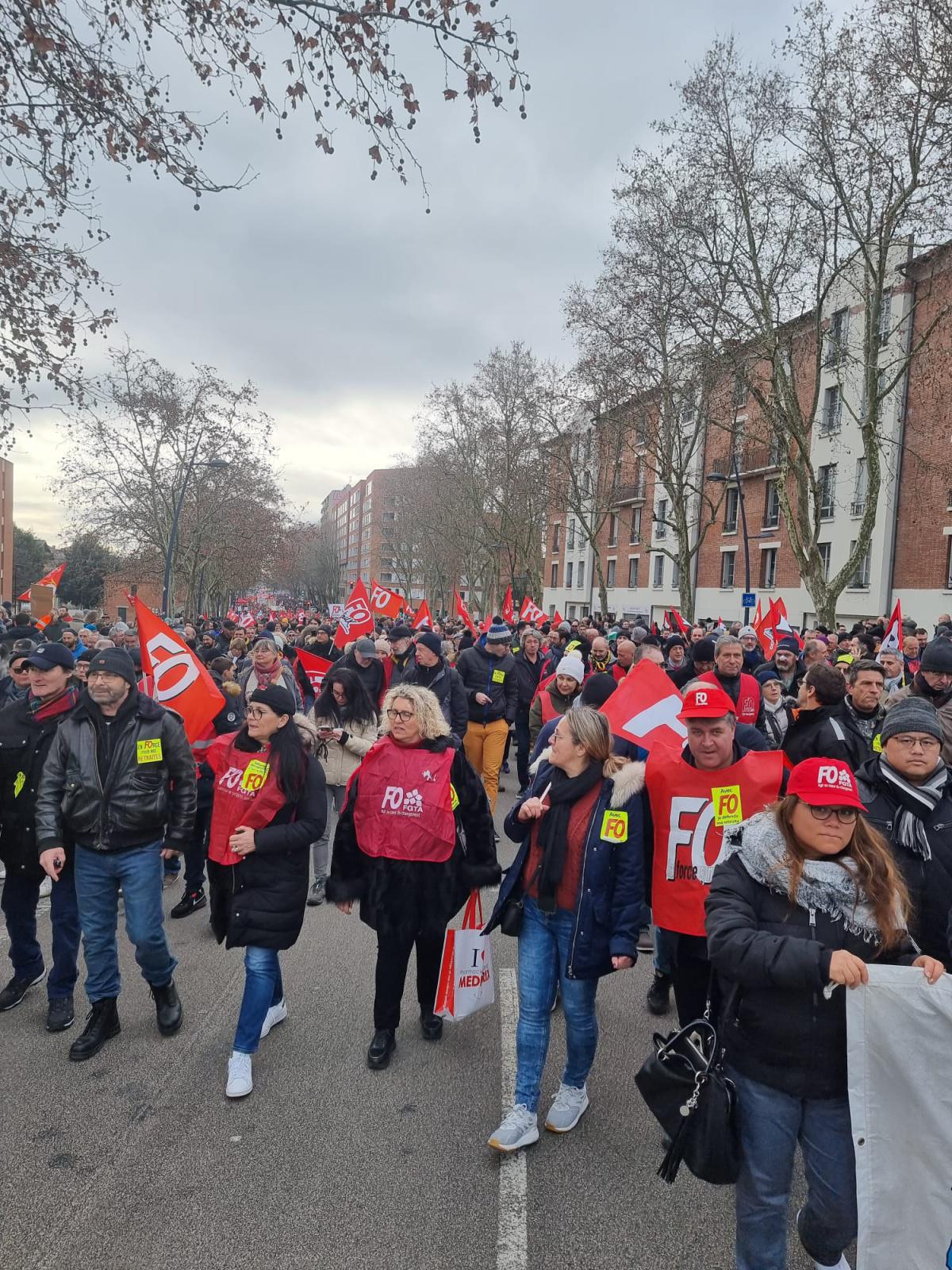 Mobilisation des adhérents FO Market du 31 janvier 2023 Mobilisation des adhérents FO Market du 31 janvier 2023