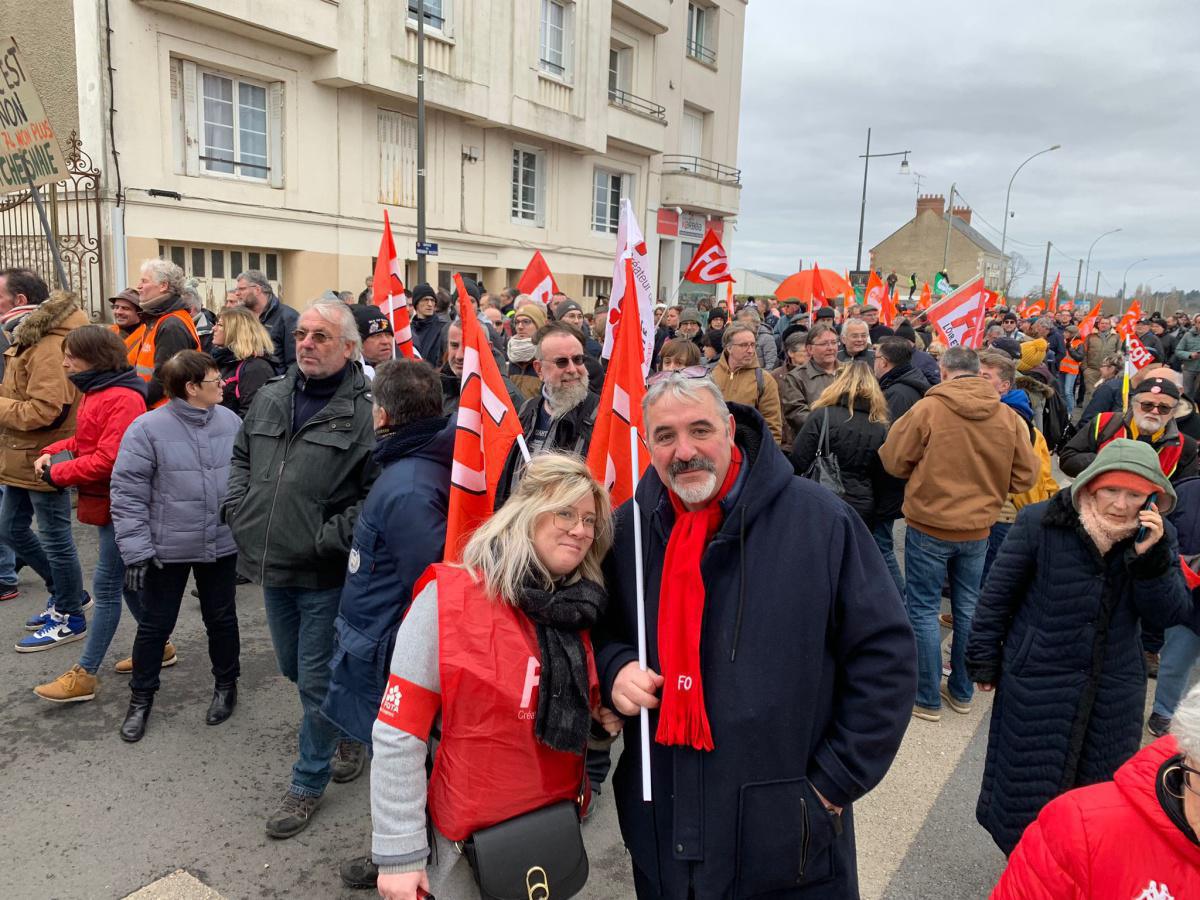 Mobilisation des adhérents FO Market du 31 janvier 2023 Mobilisation des adhérents FO Market du 31 janvier 2023