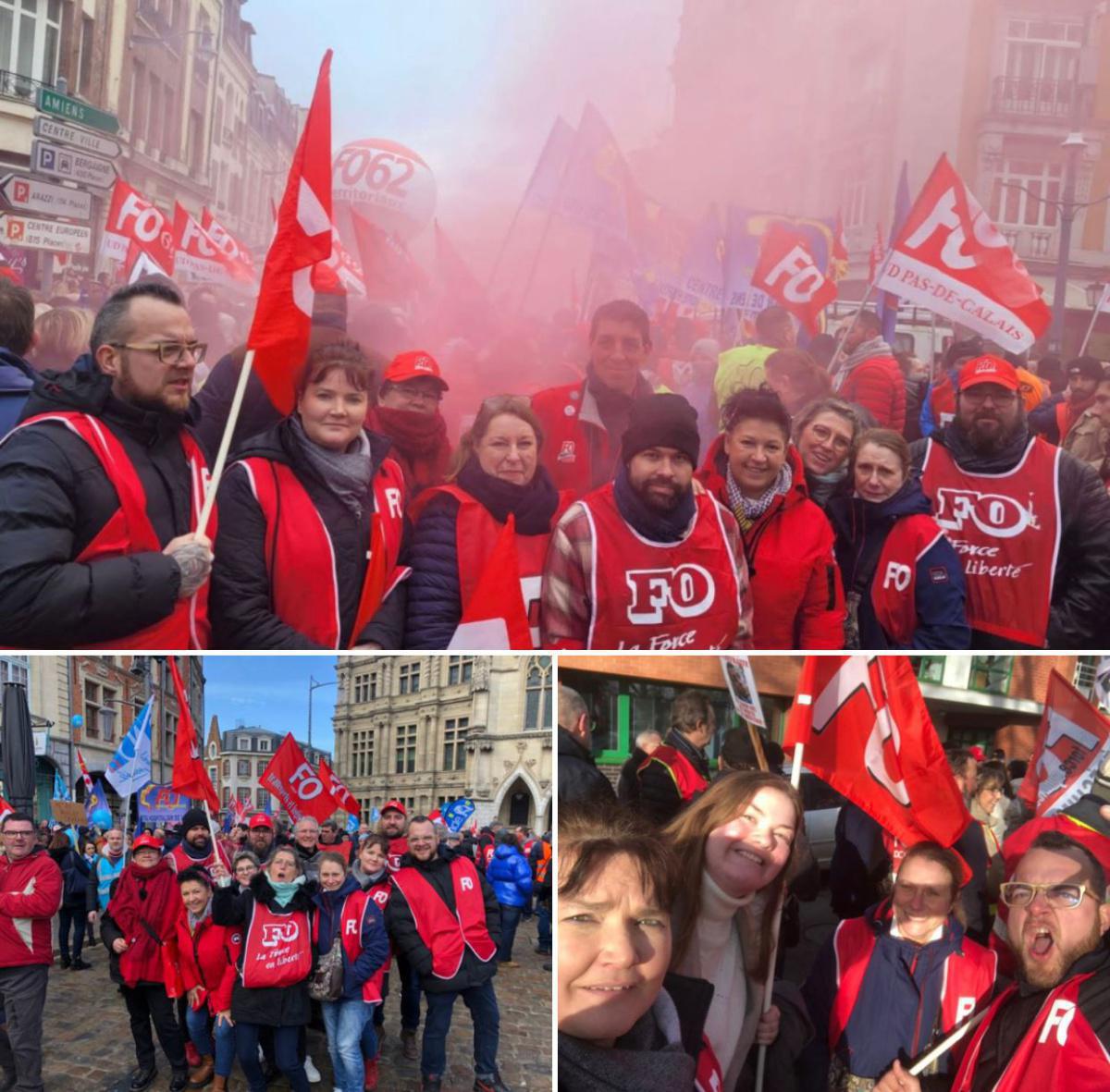 Mobilisation des adhérents FO Market du 31 janvier 2023 Mobilisation des adhérents FO Market du 31 janvier 2023