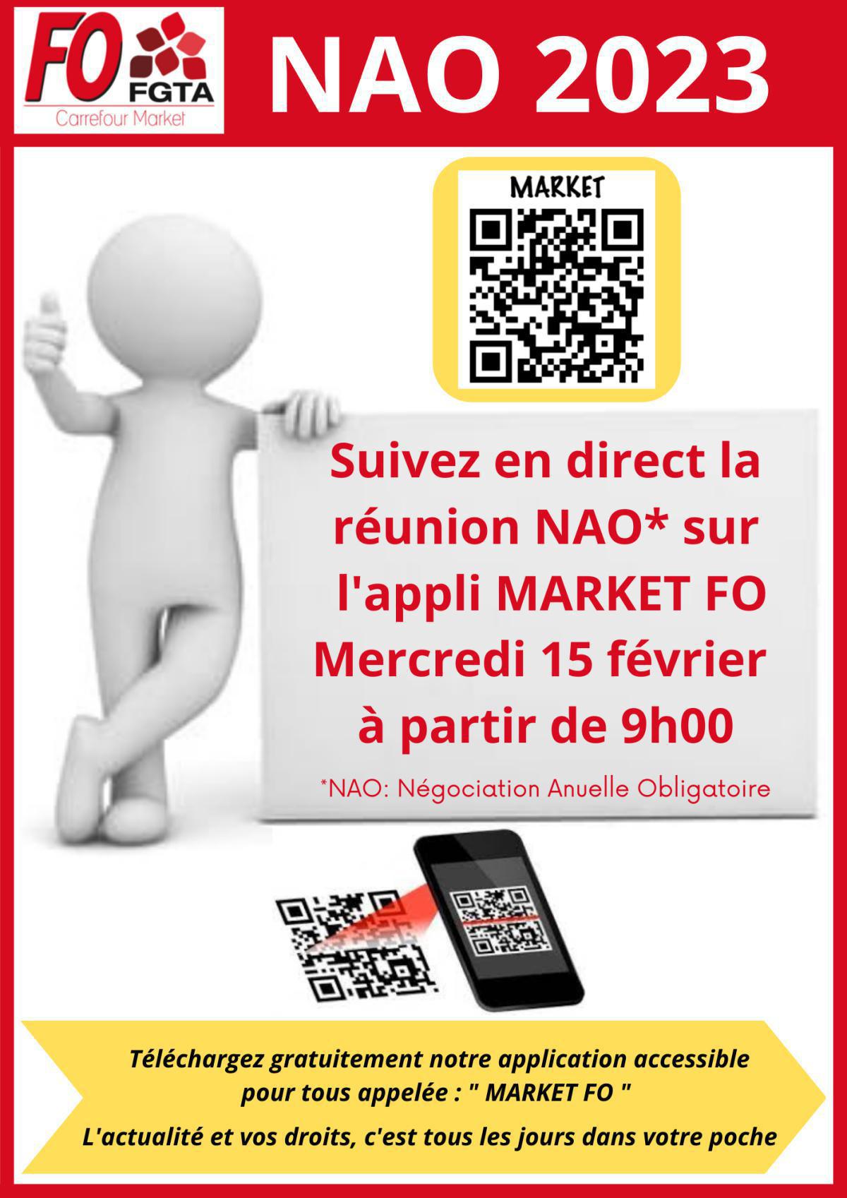 15 Février 2023: Suivez en direct la 3ème réunion des NAO MARKET  15 Février 2023: Suivez en direct la 3ème réunion des NAO MARKET