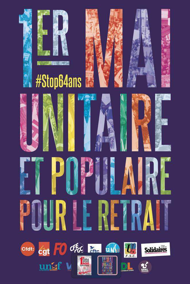 Le 1er Mai : Stop 64 ans !!! Le 1er Mai : Stop 64 ans !!!
