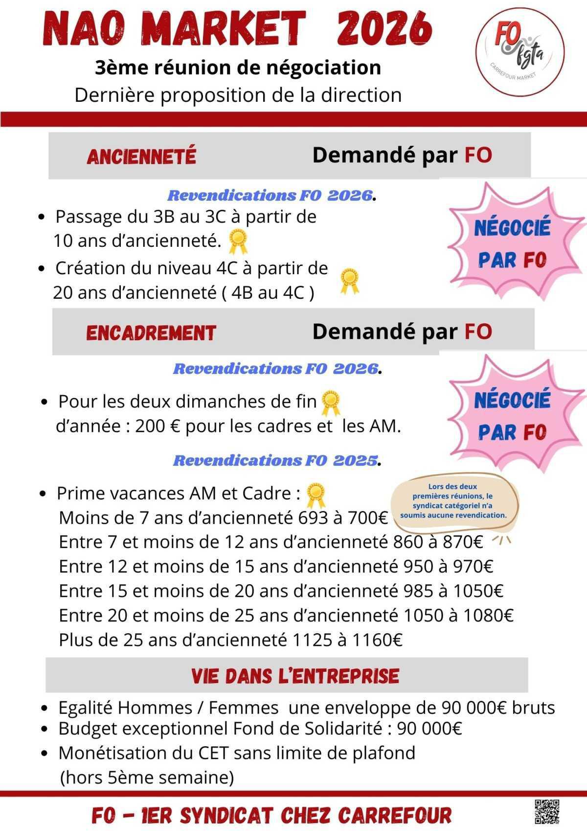 NAO 2026 - Vos revendications