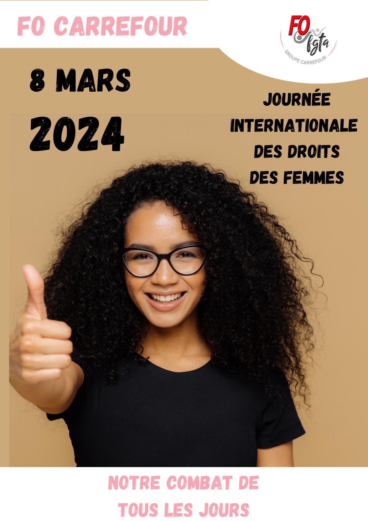 Journée Internationale Des Droit Des Femmes le 8 Mars 2024