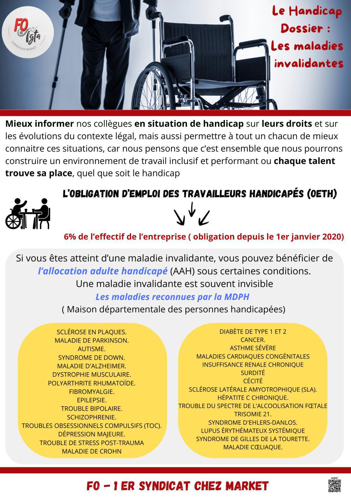 Dossier: Les maladies invalidantes