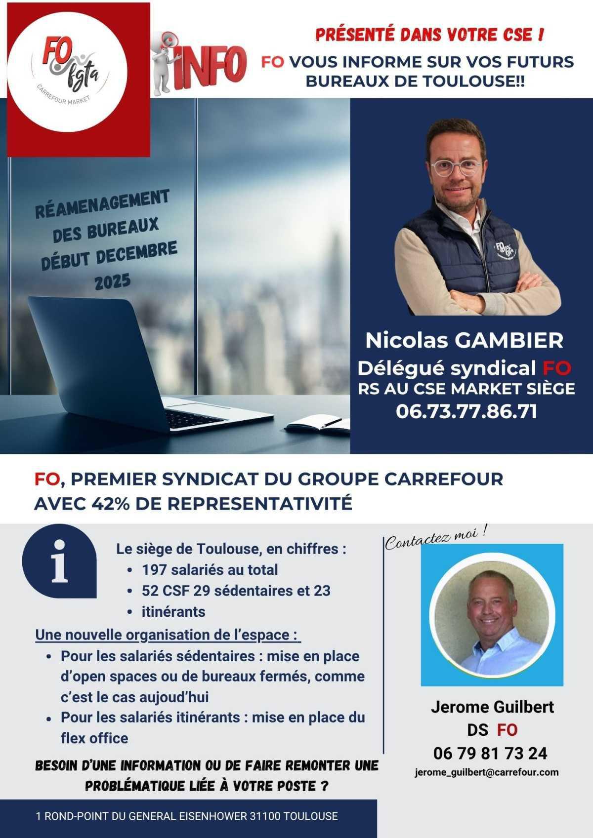 Le petit journal FO Market - Novembre et décembre