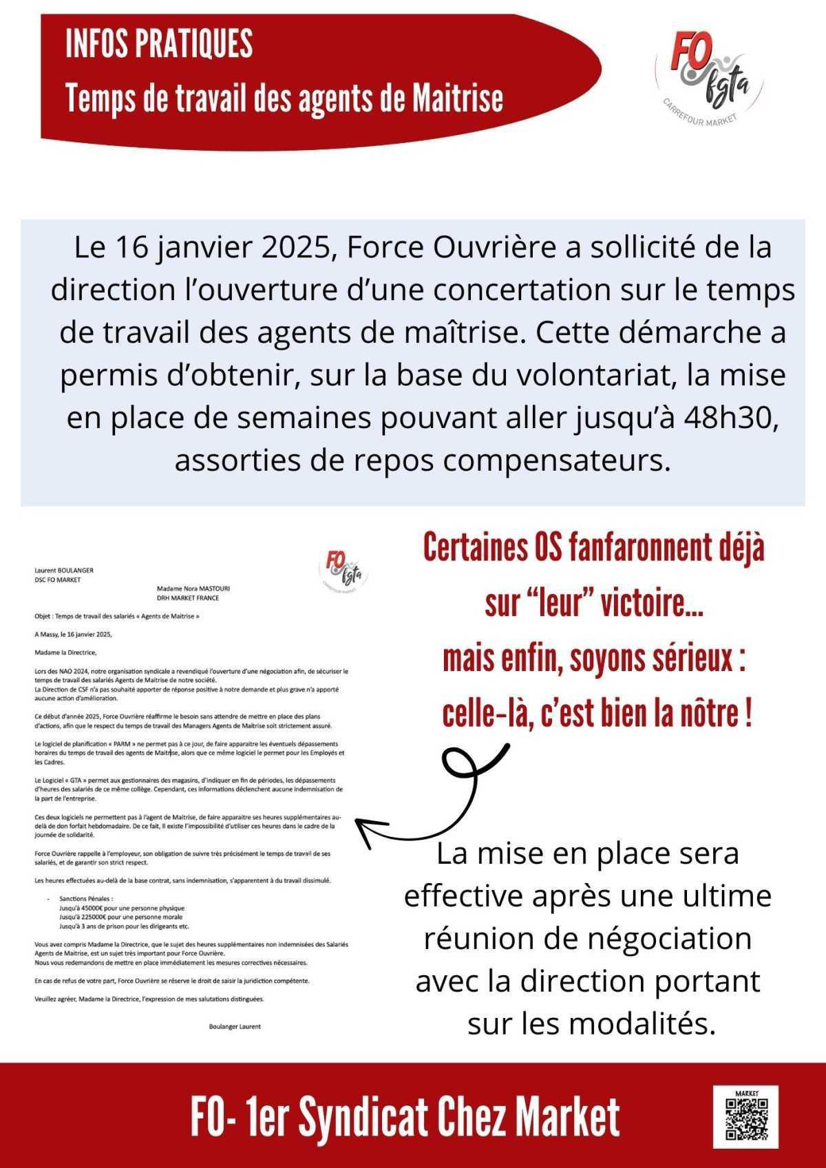 Le petit journal de FO Market 