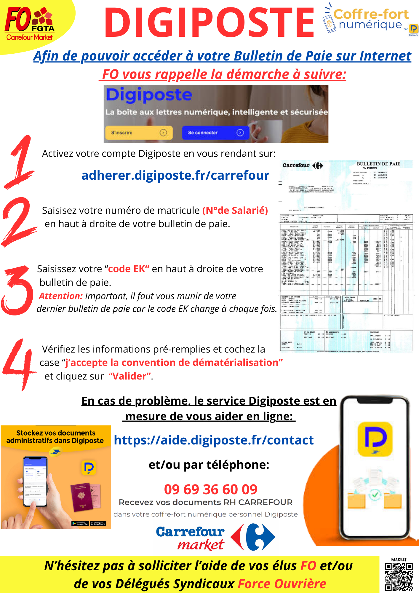 Digipost Box DIGIPOST : Comment accéder à ses Fiches de Paie sur Internet?