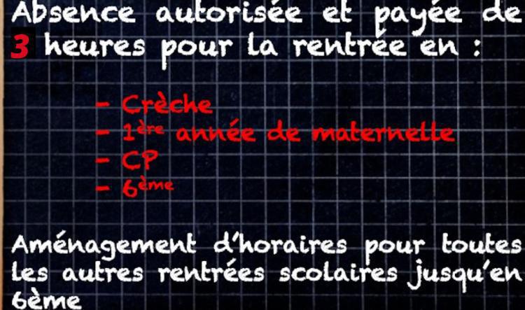 Rentrée scolaire 2023 :