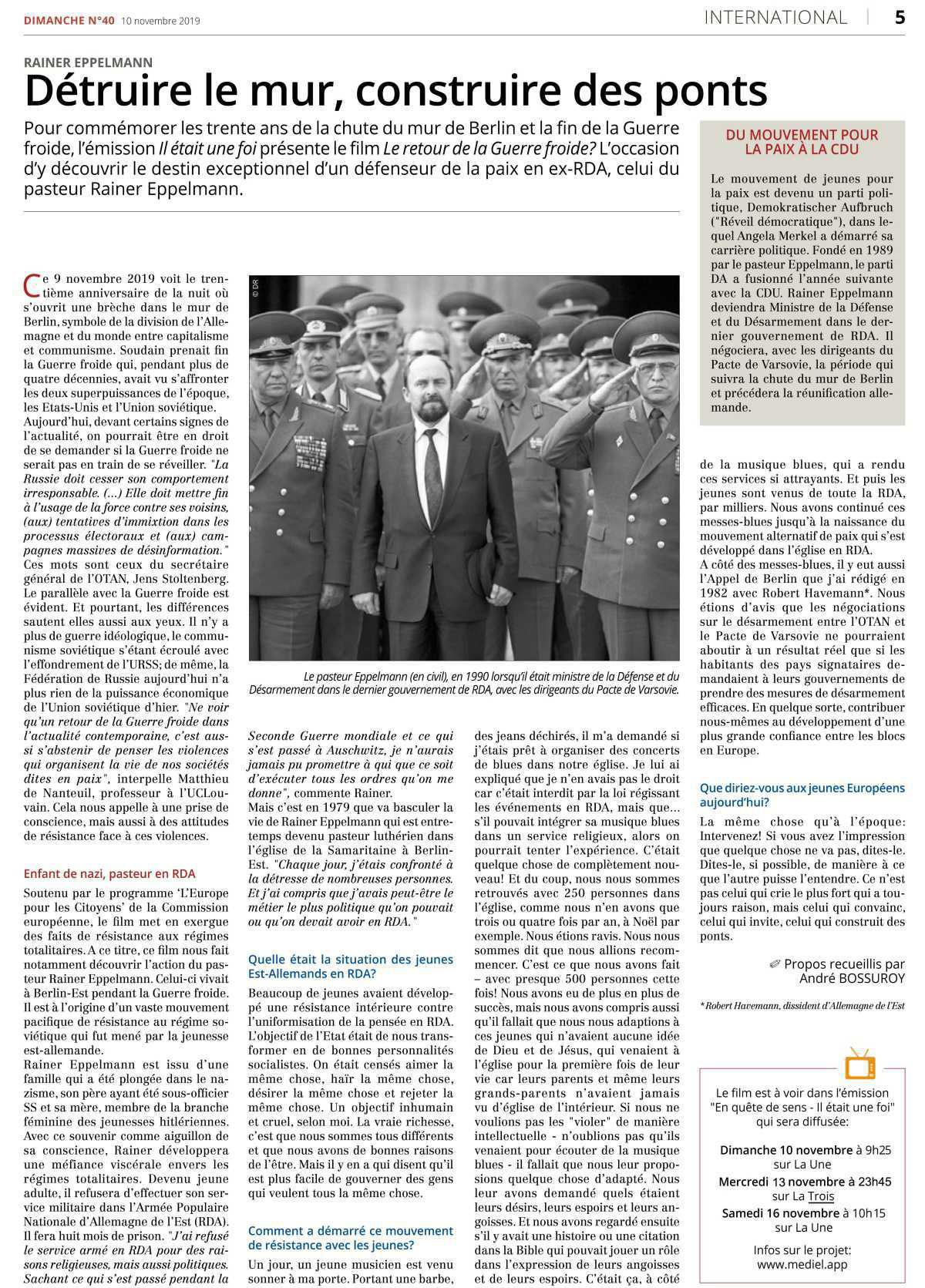 Réveil de la Guerre froide? Réveil de la Guerre froide?