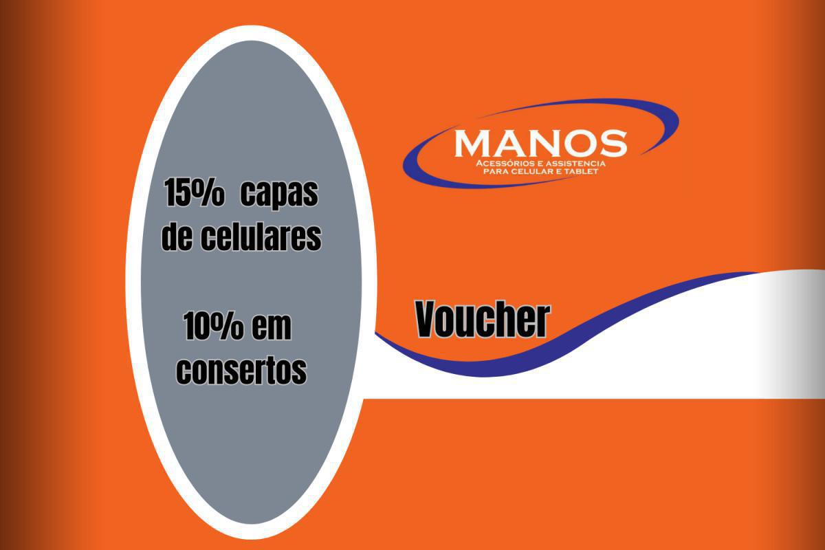 15% capas de celulares e 10% consertos 15% capas de celulares e 10% consertos